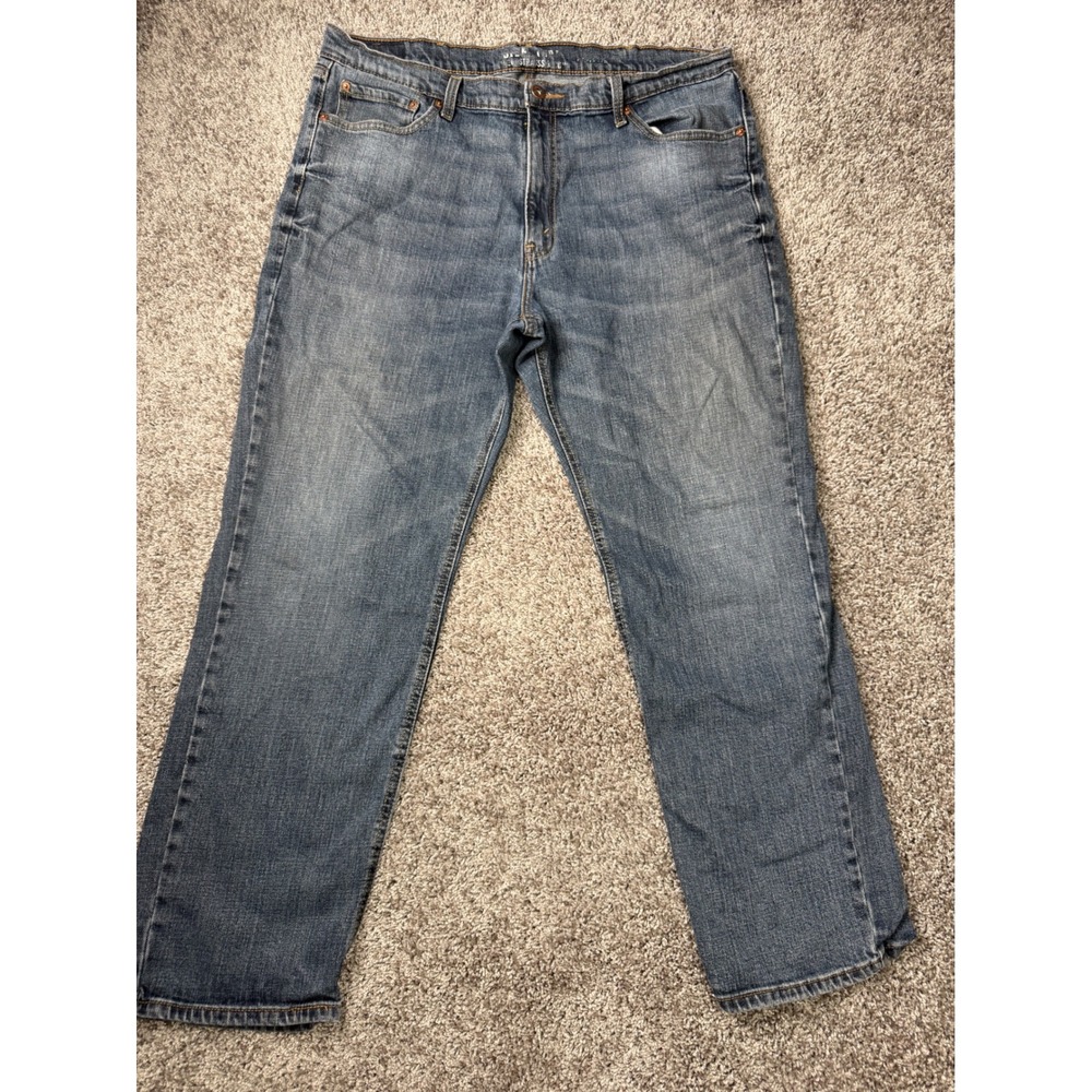 Signature by Levi Strauss & Co Men's Jeans 42x32 Medium Wash Stretch Denim